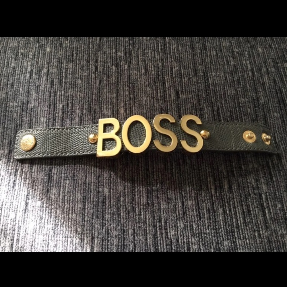 BOSS affirmation bracelet